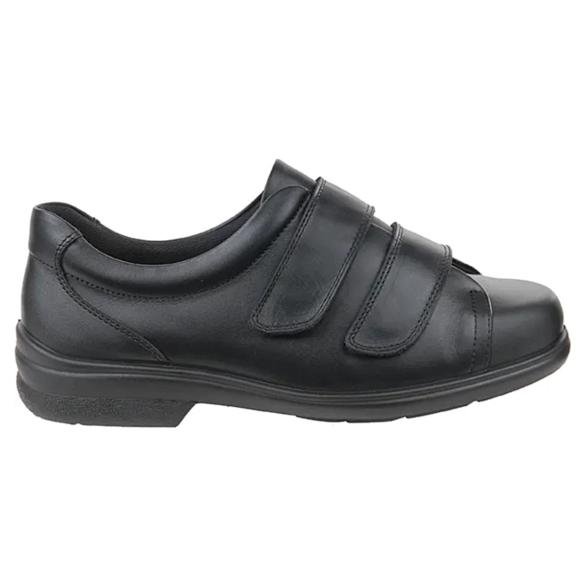 Side view of extra roomy bart shoe