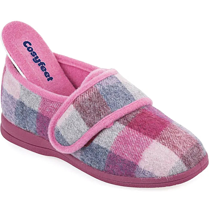 Soft yet supportive slipper ideal for problem or sensitive toes