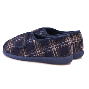 Ronnie. Navy Highland. Cushioned for greater comfort.