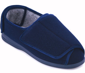 Quality slipper for wide feet