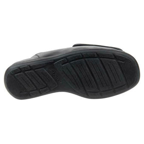 Gripped sole of Jonny Leather ultra wide shoes