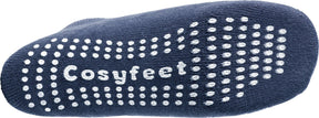 Blue Cosyfeet non slip grip socks